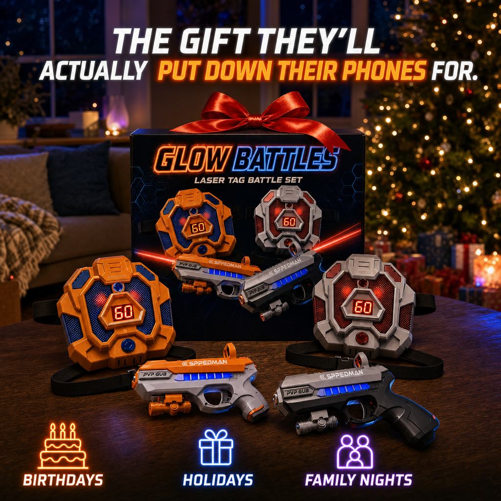 GlowBattles™ Laser Tag Set