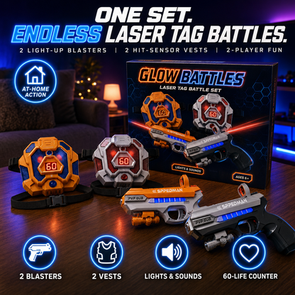 GlowBattles™ Laser Tag Set