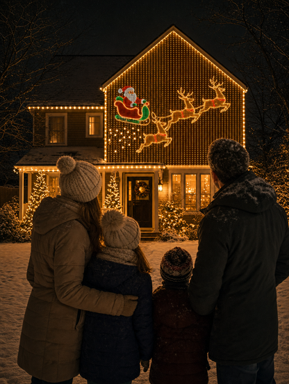MerryWishlist™ LED Curtain Lights