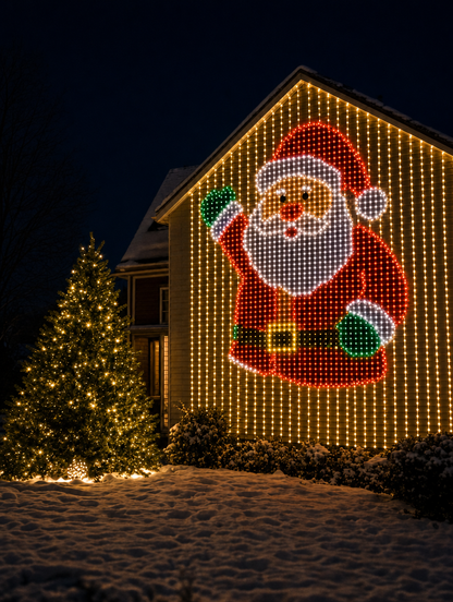 MerryWishlist™ LED Curtain Lights